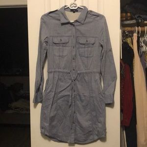 Gap button down shirt dress